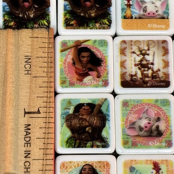 Disney Moana Memory Match Fun On The Go Set Of 36 Spin Master (No Instructions) - Picture 10 of 11